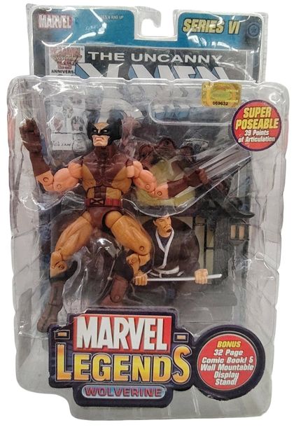 WOLVERINE MARVEL LEGENDS THE UNCANNY X-MEN SERIES 6 TOY BIZ Ed 2004