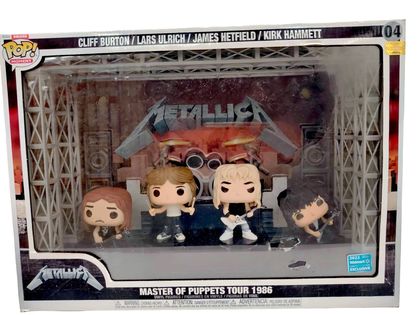 METALLICA MASTER OF PUPPETS TOUR (1986) POP! MOMENTS FUNKO Ed 2022 DELUXE