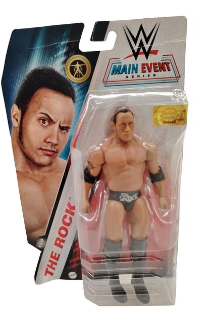 THE ROCK WWE MAIN EVENT MATTEL Ed 2024 150
