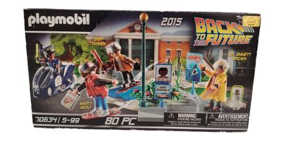 MARTY, DR BROWN Y GRIFF TANNEN BACK TO THE FUTURE PLAYMOBIL PLAYMOBIL Ed 2021