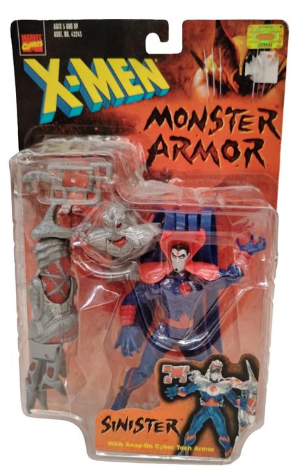 SINISTER MARVEL COMICS X-MEN MONSTER ARMOR TOY BIZ Ed 1997