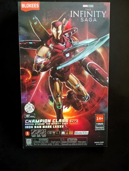 IRON MAN MARVEL STUDIOS THE INFINITY SAGA / CHAMPION CLASS BLOKEES Ed 2025