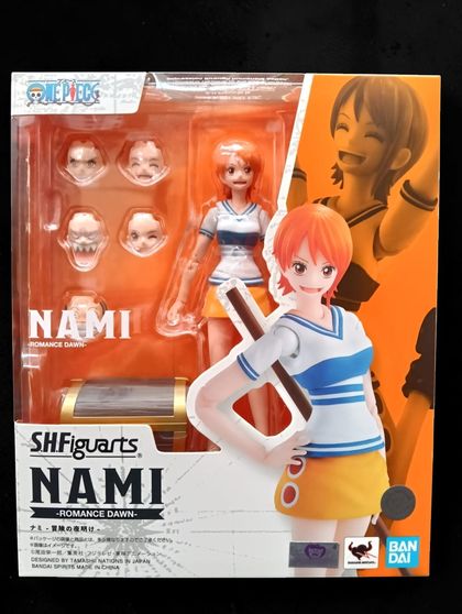 NAMI ROMANCE DAWN ONE PIECE S.H. FIGUARTS BANDAI Ed 2025