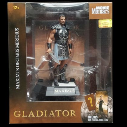 MAXIMUS DECIMUS MERIDIUS GLADIATOR MOVIE MANIACS MCFARLANE TOYS Ed 2025