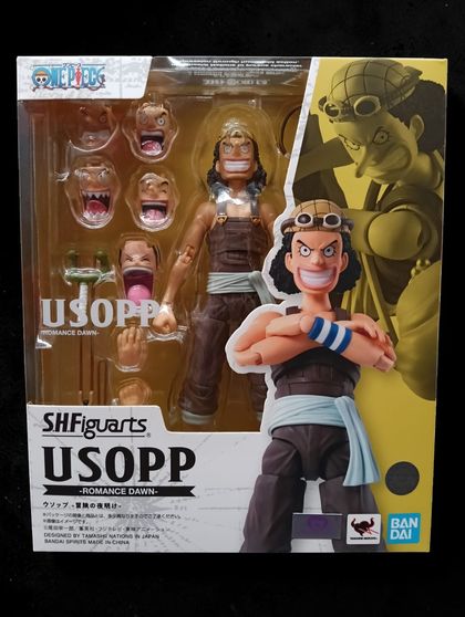 USOPP ROMANCE DAWN ONE PIECE S.H. FIGUARTS BANDAI Ed 2025