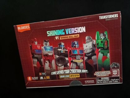 (OPTIMUS PRIME, BUMBLEBEE, MEGATRON, IRONHIDE, SOUNDWAVE, STARSCREAM) TRANSFORMERS SHINING VERSION 01 BLOKEES Ed 2024