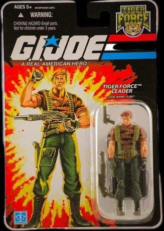 FLINT (TIGER FORCE LEADER) G.I. JOE 25th ANNIVERSARY HASBRO Ed 2007