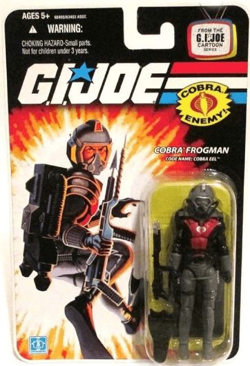 COBRA EEL (FROGMAN) G.I. JOE 25th ANNIVERSARY HASBRO Ed 2008