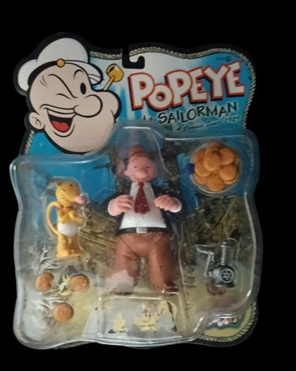 WIMPY CON JEE KING FEATURES SYNDICATE �POPEYE CLASSIC SERIES MEZCO TOYZ Ed 2001