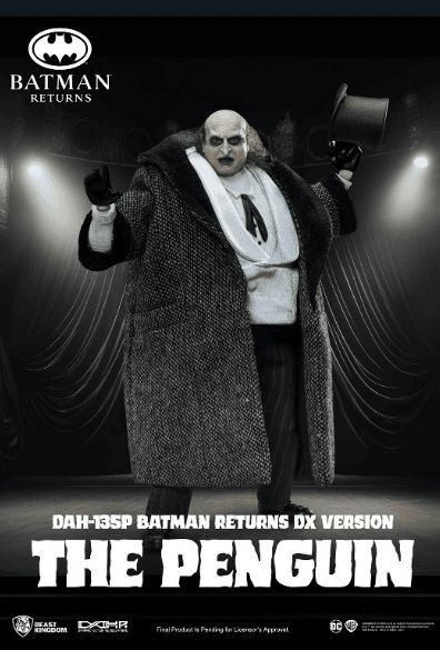 THE PENGUIN DC COMICS DYNAMIC 8CTION HEROES BEAST KINGDOM Ed 2025 (BASADO EN LA PELÍCULA BATMAN RETURNS DE 1992