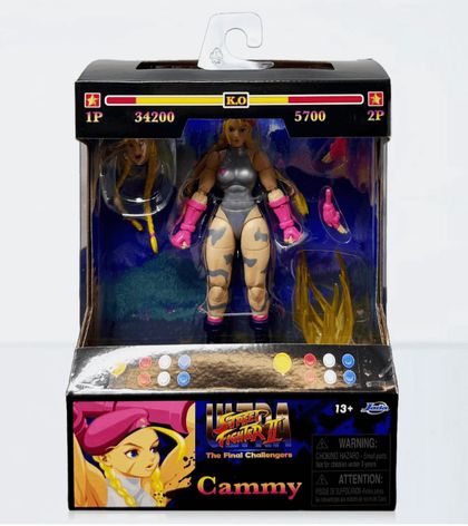CAMMY STREET FIGHTER 2 DELUXE ACTION FIGURE 1:12 SCALE JADA TOYS Ed 2025