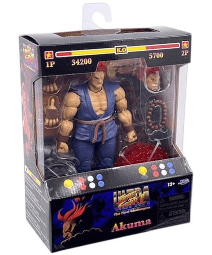 AKUMA STREET FIGHTER 2 DELUXE ACTION FIGURE 1:12 SCALE JADA TOYS Ed 2026